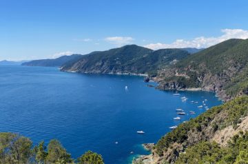 Ligurische Küste Cinque Terre Fernwanderung Etappe 3